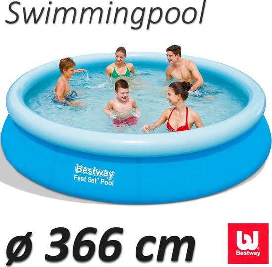 Bestway Fast Set-Schwimmbecken 366 cm
