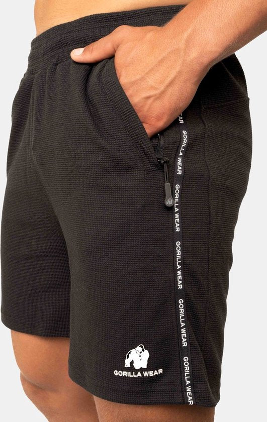 Gorilla Wear Harvey Shorts – Schwarz – M