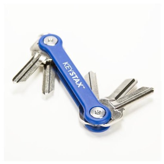 KeyStax Compact Schlüsselhalter Blau (2-8 Schlüssel)