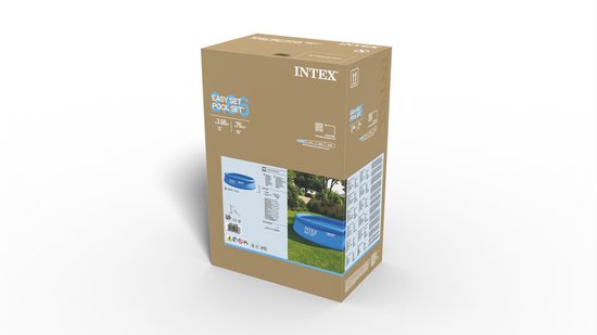 Intex Easy Set-Schwimmbecken – inklusive Filterpumpe – Maße 366 x 76 cm