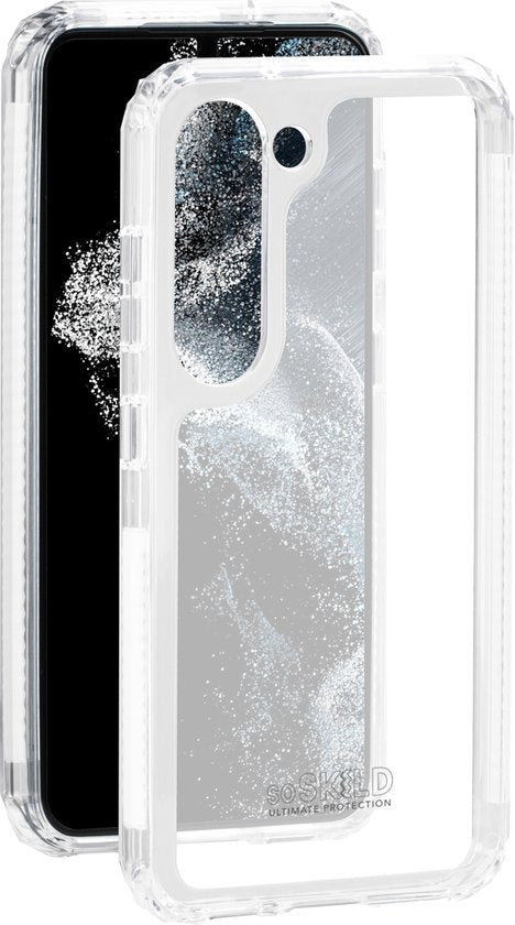 SoSkild Samsung Galaxy S23 Defend 2.0 Heavy Impact Case Transparent