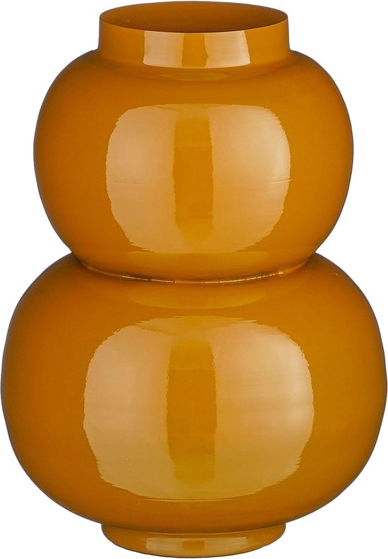 Mica Decorations Boyd Vase - H37 x Ø26 cm - Metall - Braun