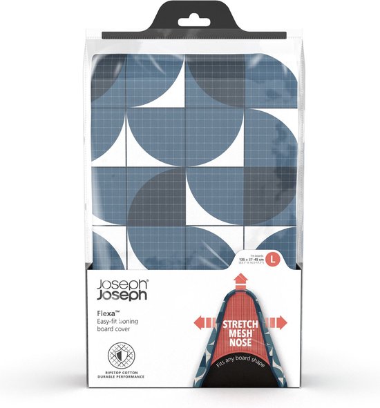 Joseph Joseph Flexa Bügelbrettbezug – 135 cm – Mosaic Blau