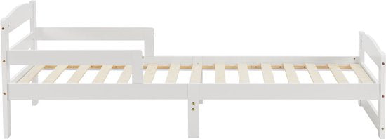 Jugendbett / Kinderbett Arona - 90 x 200 cm - Weiß