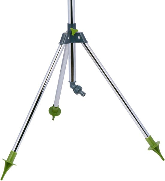 Kinzo Gartendusche mit Stativ - Verstellbare Außendusche bis zu 220 cm - 7 Strahlarten