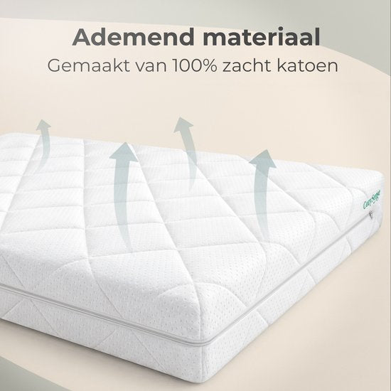 CozySense® Babymatratze 70 x 140 cm – Kinderbettmatratze – Babymatratzen – atmungsaktive Baumwolle – abnehmbarer Bezug – OEKO-TEX®- und CertiPUR-US®-zertifiziert – 10 cm