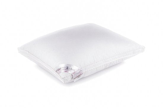 Heckettlane Kopfkissen – Kissen mit Federn und Daunen – Kühlkissen – 60 x 70 cm – Für Rücken-, Seiten- und Bauchschläfer – 1 Stück