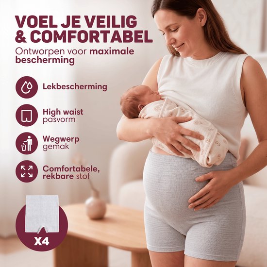 Vulpes Goods®BabyCare – Wochenbett-Set zur Erholung nach der Geburt – Peri-Flasche, Hamamelis-Spray, Slipeinlagen, Wochenbettunterwäsche & Kühlpads – Geschenk zur Geburt für die Mama – Wochenbett-Set – Postpartum-Box – Vaginalspülung – inkl. Umhängetasche