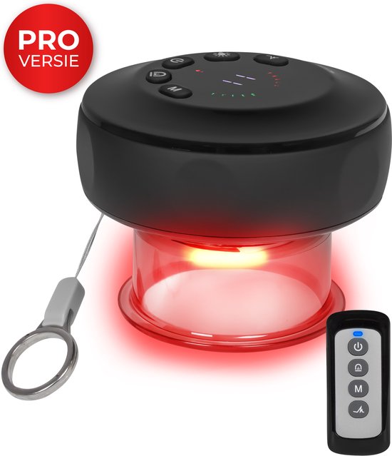 Nuvance - Schröpfkopf Pro - Smart Copper - Massagegerät - Elektrischer Massagebecher - Inkl. eBook - Schröpfkopfmassage-Set