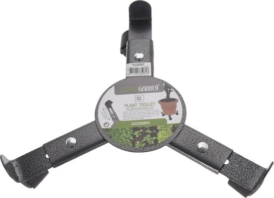 Oh My Home Metallhalterung mit Rädern für Blumentöpfe