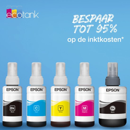 Epson T6642 EcoTank Tintenflasche (Cyan)