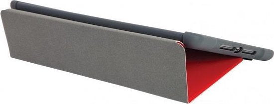 STM dux 20,1 cm (7,9'') Flip case Grau, Rot, Transparent