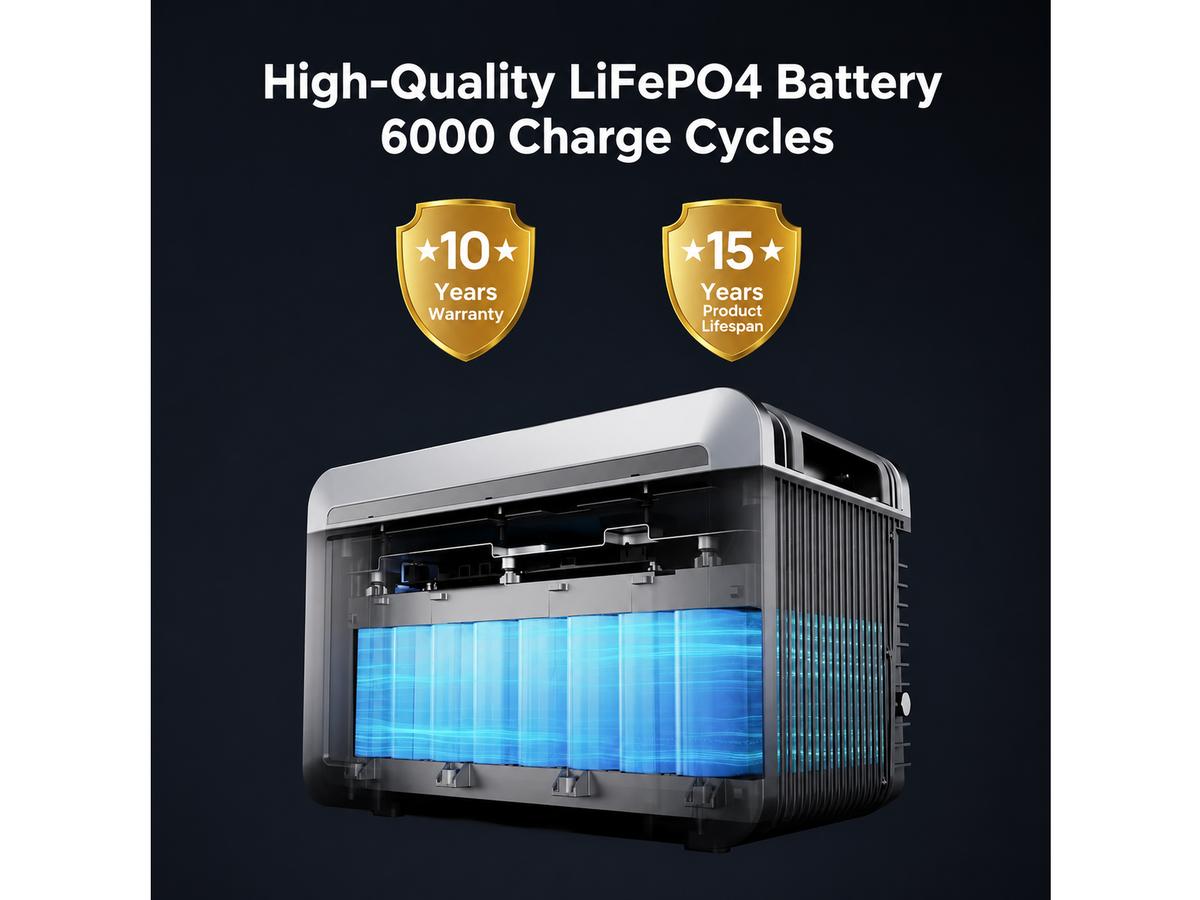 Growatt Nexa 2000 Heimbatterie – Erweiterungsmöglichkeit – Kompaktes Design