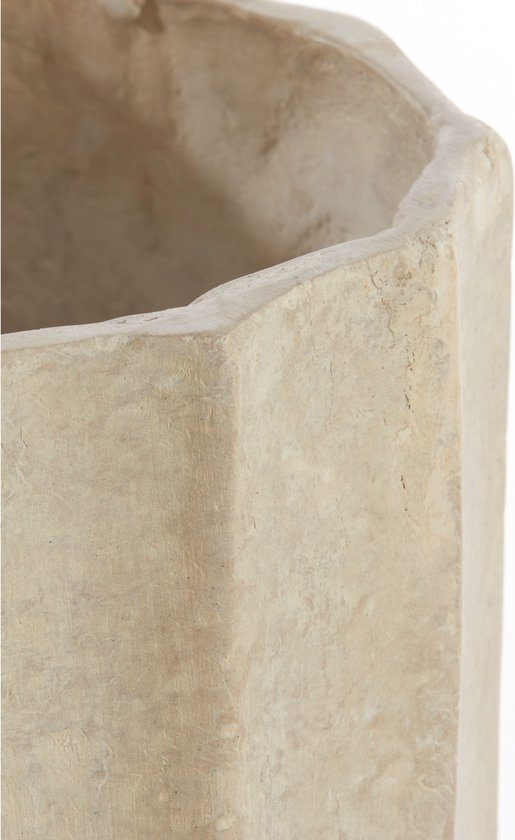 Light & Living Blumentopf Salou – Weiß – Ø 22 cm – Modern