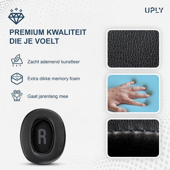 Satz Ohrpolster für JBL Kopfhörer - Kompatibel mit Tune 770NC/770/760NC/T760NC/750BTNC/760BTNC/720BT/720/710BT/700BT/700BTNC/750BTNC