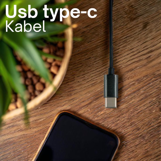 Grundig Earbuds mit Kabel USB C - In-Ear Earbuds mit Kabel 120cm - Ohrhörer mit Mikrofon - Geeignet für iPhone, Samsung und Tablet - Aktive Geräuschunterdrückung - Schwarz