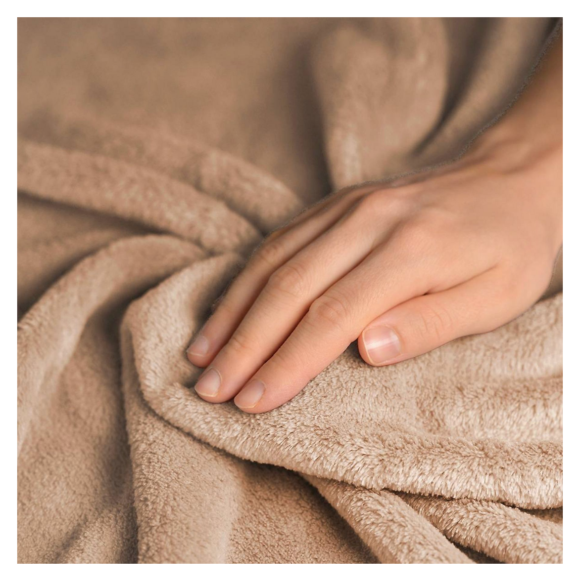 Auronic Electric Heat Blanket - Überdecke - 2 Personen - 3 Wärmestufen - Mit Timer - 200 x 180 cm - Grau