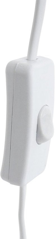 Anne Lighting Tischlampe Porcelain – weiß – Porzellan – 14 cm – E14-Fassung – 3058W