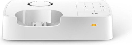 Philips - D6351W - Kabelloses Telefon mit Anrufbeantworter - Telefonbuch mit bis zu 100 Namen - Rufnummernerkennung - Weiß