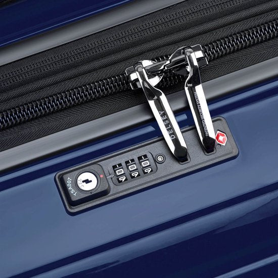 DELSEY PARIS Shadow 5.0 4DR Trolley mit Erweiterungsmöglichkeit 75 Marineblau Dunkelblau