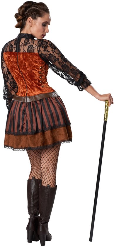 dressforfun - Steampunk Gräfin XXL - fancy dress kostüm halloween verkleiden partykleidung karneval kostüm partykleidung - 302314