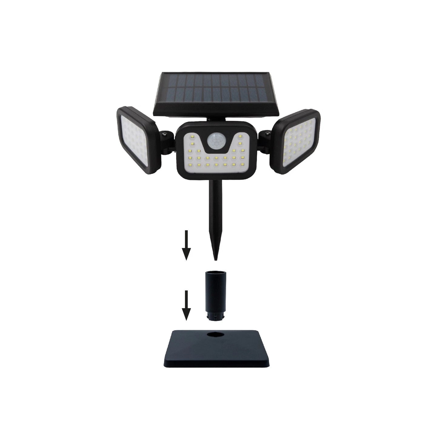Panta TrioSolar Base – Ständer für LED-Solarlampe – Erweiterungsset