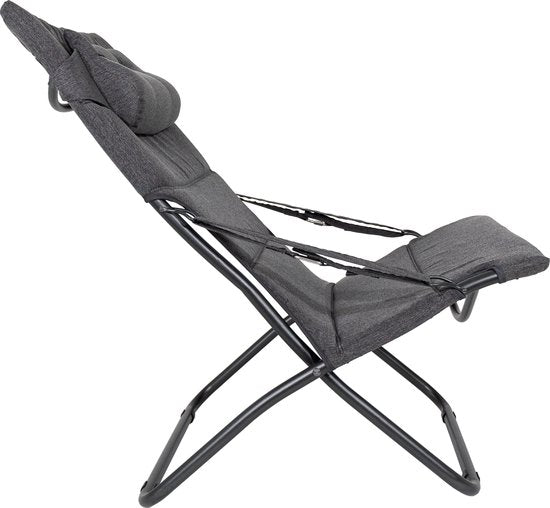 Crespo - Loungesessel - AP/263 - Tex-Supreme - Grau