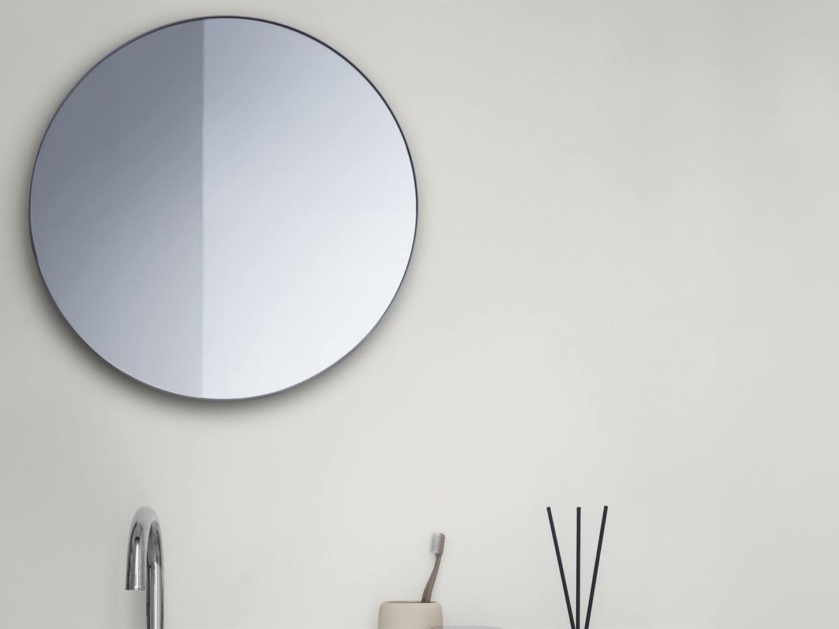 Blomus RIM Wandspiegel – Schwarz – Ø 80 cm – 3 cm tief