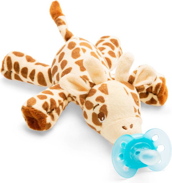 Philips Avent Kuschelschnuller - 0 bis 6 Monate - 1 Schnuller - Giraffe
