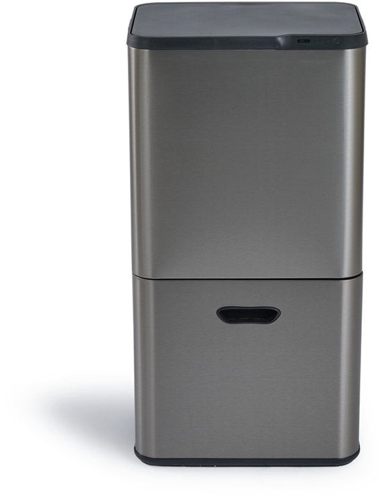 Umuzi Cleaning Mülleimer 63L - Sensor - Metallic grau - 30.5x41x78cm