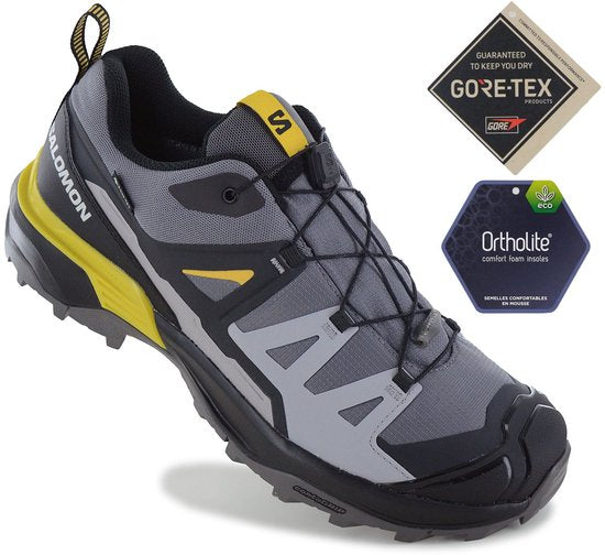 Salomon X ULTRA 360 GTX – GORE-TEX – Herren-Wanderschuhe, Trekkingschuhe, Grau 477403