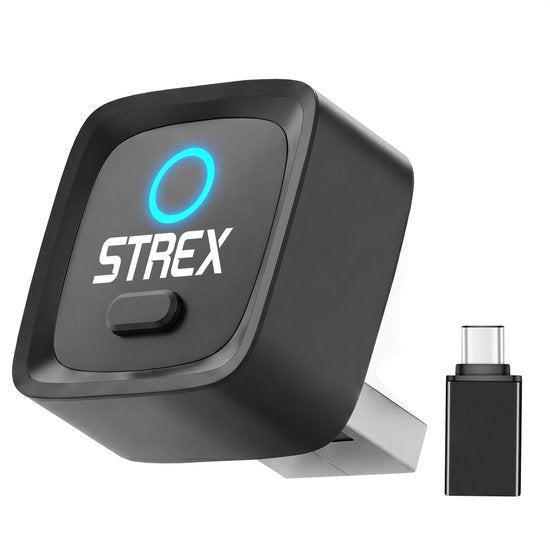 Strex Wireless-Adapter, kompatibel mit Apple CarPlay und Android Auto – Wireless-Dongle – USB-A und USB-C – Plug-and-Play