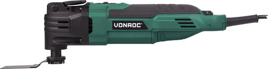 VONROC Multitool - Oszillierend - 300W - Inkl. Zubehör & Aufbewahrungstasche