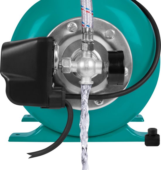 VONROC Hydrophor-Pumpe / Hydrophor-Set mit Druckschalter - 800W - 3300l/h - 19L Tank - Kunststoff-Pumpengehäuse