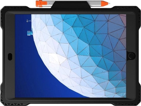 MAXCases Shield Extreme-X Tablet Hülle für Apple iPad 10.2 (iPad 7 2019 / iPad 8 2020) – Inkl. Pencil Halter & Standfunktion – Schwarz