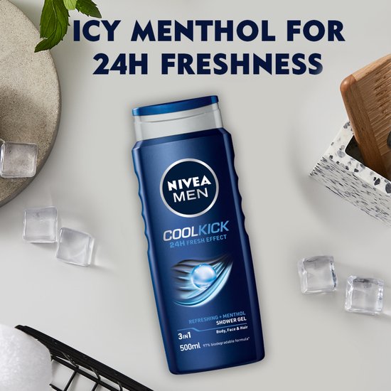 NIVEA MEN Cool Kick Duschgel