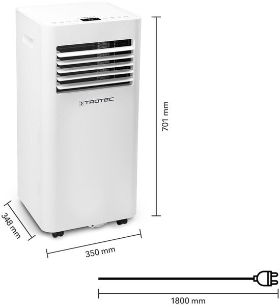 TROTEC Mobile Klimaanlage PAC 2620 E WiFi