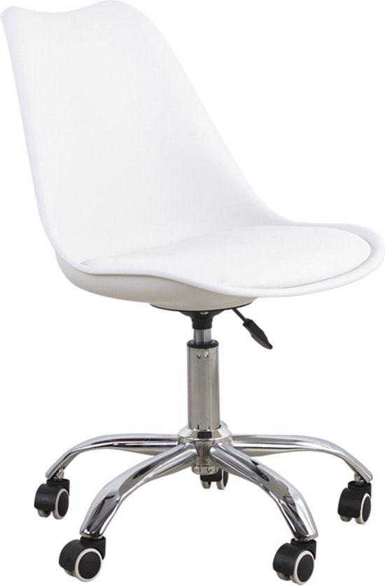 VDD Gaming Desk Chair - Bürostuhl - Drehstuhl - Stuhl - höhenverstellbar - Kunstleder - Weiß