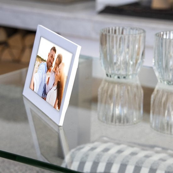 Denver Digitaler Fotorahmen 10,1-Zoll - HD - Frameo App - Fotorahmen - WiFi - IPS-Touchscreen - 16GB - PFF1053W