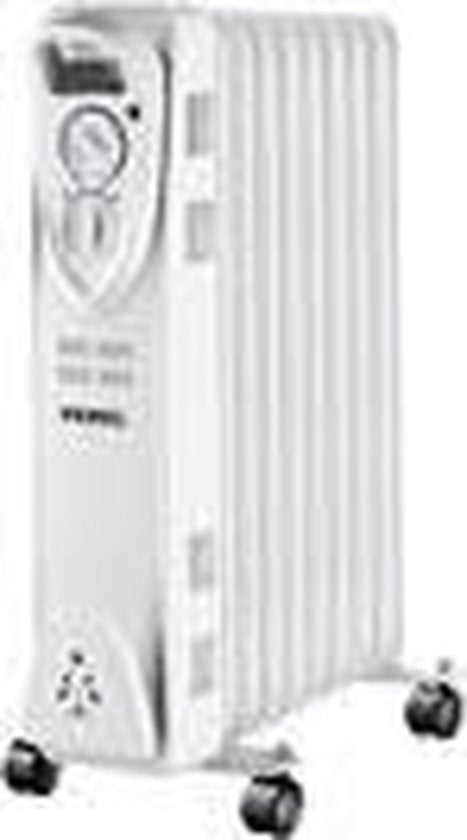 Perel Ã–lradiator, 9 Rippen, drei Heizstufen, 2000 W