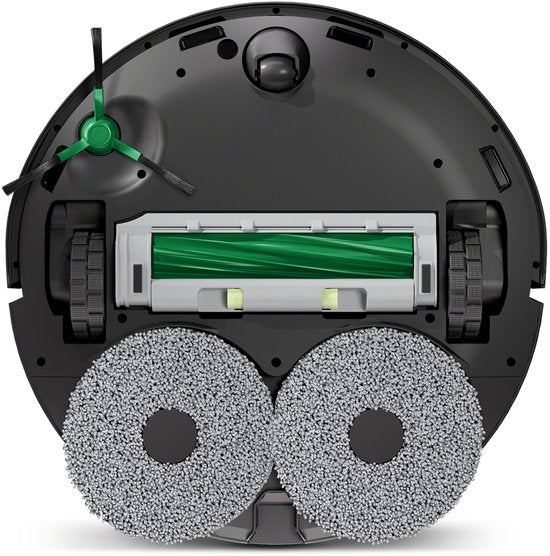 iRobot Roomba® Plus 405 Combo Roboter + Autowash™-Dockingstation – Roboterstaubsauger mit Wischfunktion – Schwarz – G1850
