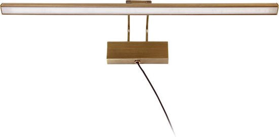 Steinhauer Litho LED - Wandleuchte Classic - Bronze - H:9,4cm - Universal - Für Innen - Metall - Wandleuchten - Schlafzimmer - Wohnzimmer