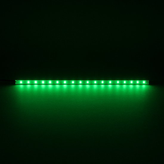 LED-Streifenmodul – 78 LEDs – 39 cm – Grün – 12 V Gleichstrom – 5,4 W – selbstklebend