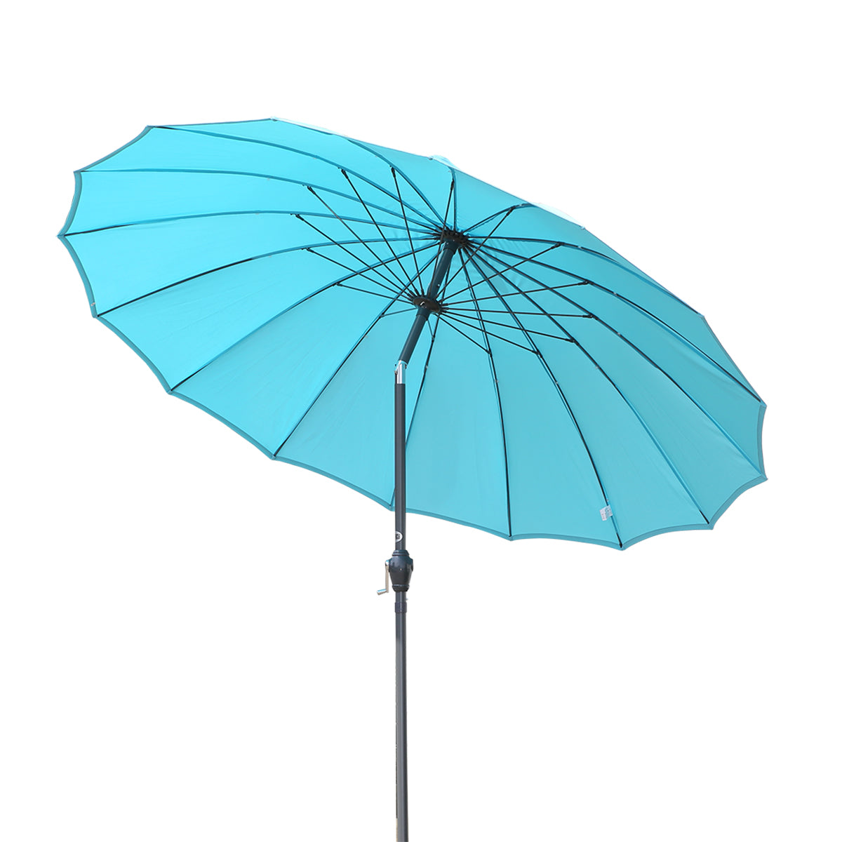 Angel Living Runder Sonnenschirm Ø 270 cm – Neigbar – UV-Schutz 50+