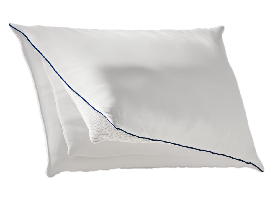 Emma Wolkenkissen aus Mikrofaser, 40 x 80 cm – Weiß – Polyester & Aerosoft.