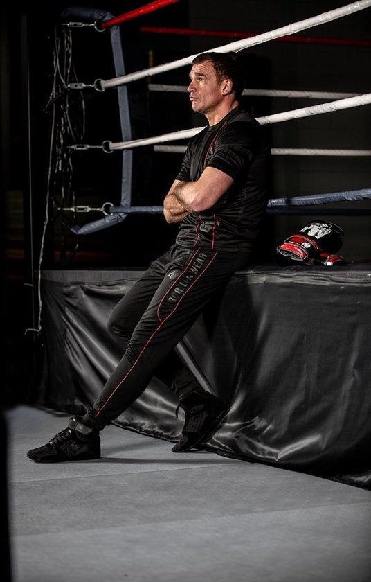 Gorilla Wear Branson Training Hose - Schwarz/Rot - M