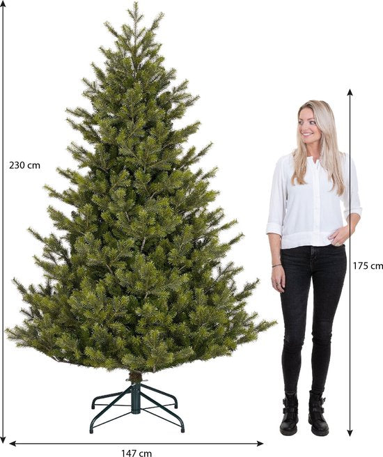 Black Box Trees Clive Künstlicher Weihnachtsbaum - H230 x Ø147 cm - Grün