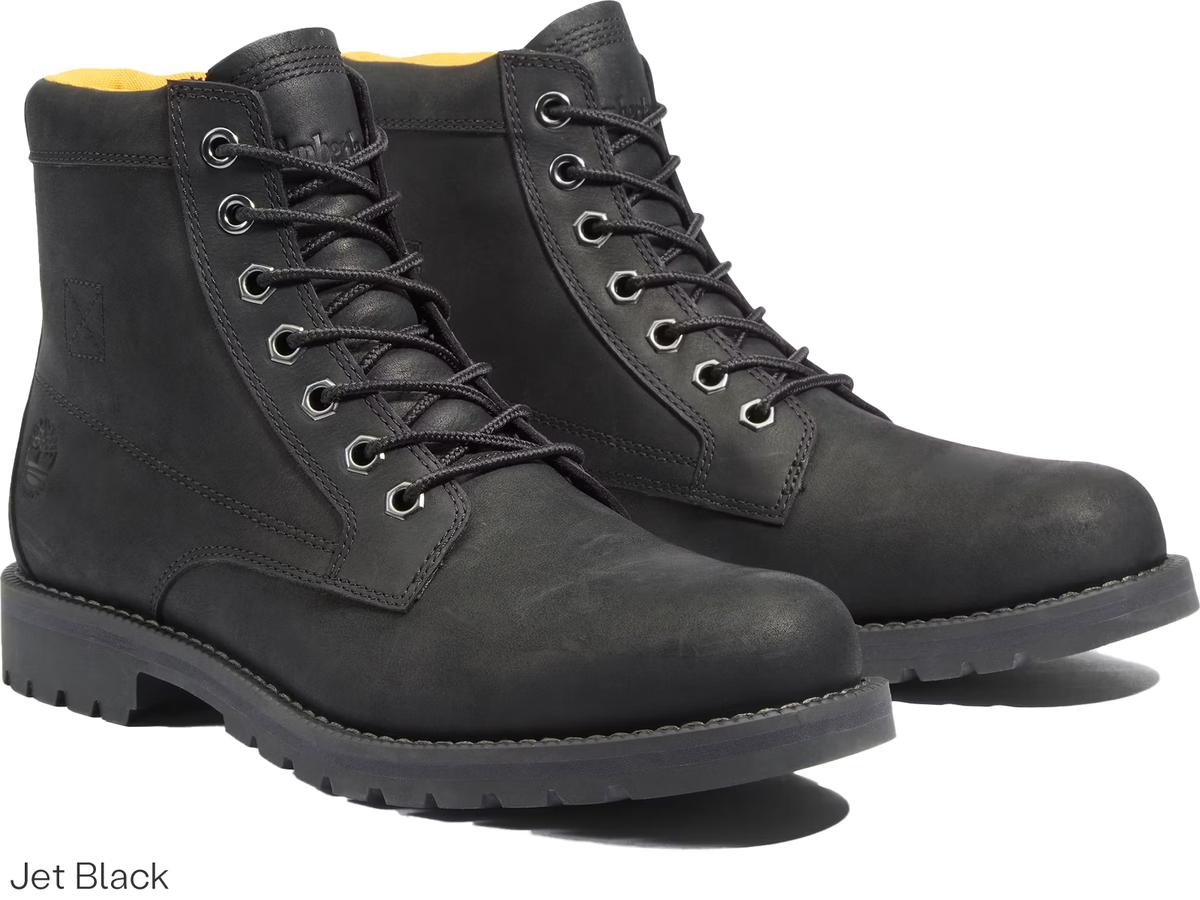 Timberland Redwood Falls Mid Lace Up Wasserdichte Stiefel Männer - Größe 45 - Sattel