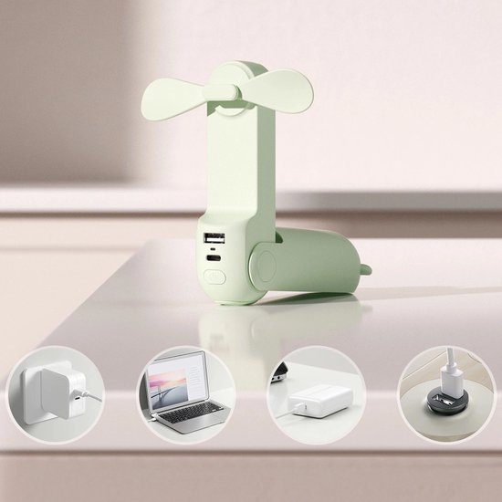 Jisulife Mini-Handventilator Life8 Plus – tragbarer USB-Ventilator