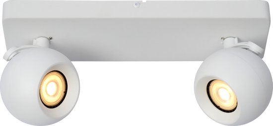 Lucide FAVORI – Deckenstrahler (Deckenleuchte) – 2xGU10 – Weiß